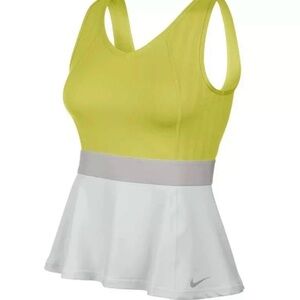 Nike 598235 Women's $55 Serena Novelty Tennis Tank Top Dri-FIT Running Gym Dance